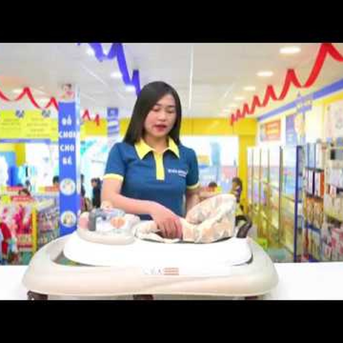 Xe tập đi Mamago Walker W1028NA6 - video
