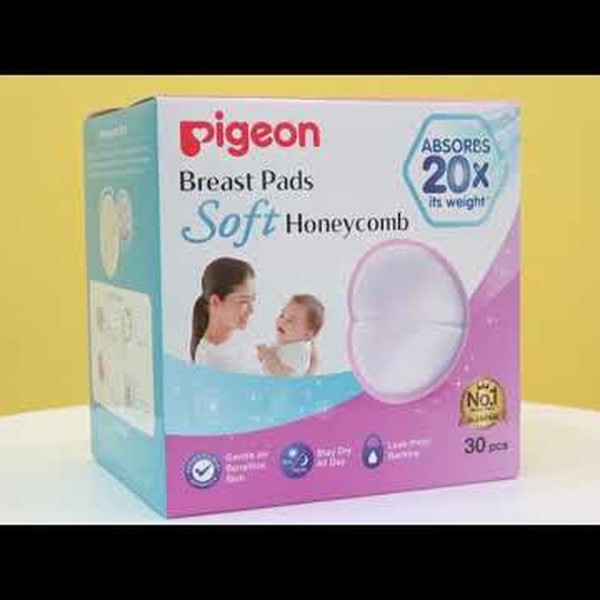 Miếng lót thấm sữa Pigeon 30pcs - video