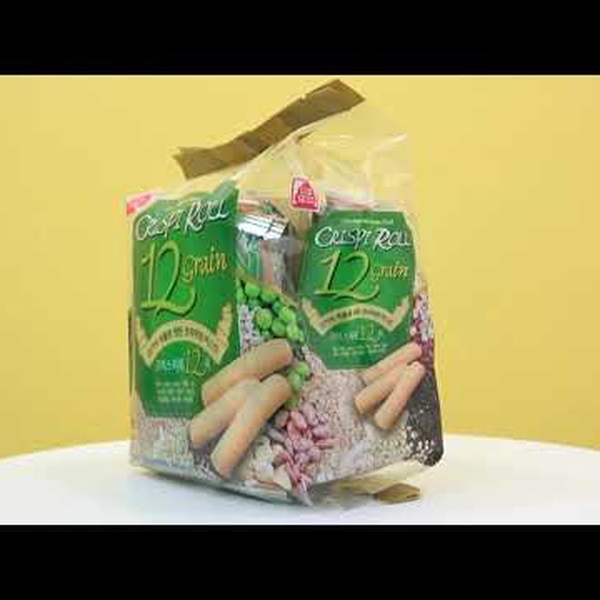 Bánh cuốn giòn dinh dưỡng 12 loại ngũ cốc vị tự nhiên cho bé 9M+ - video