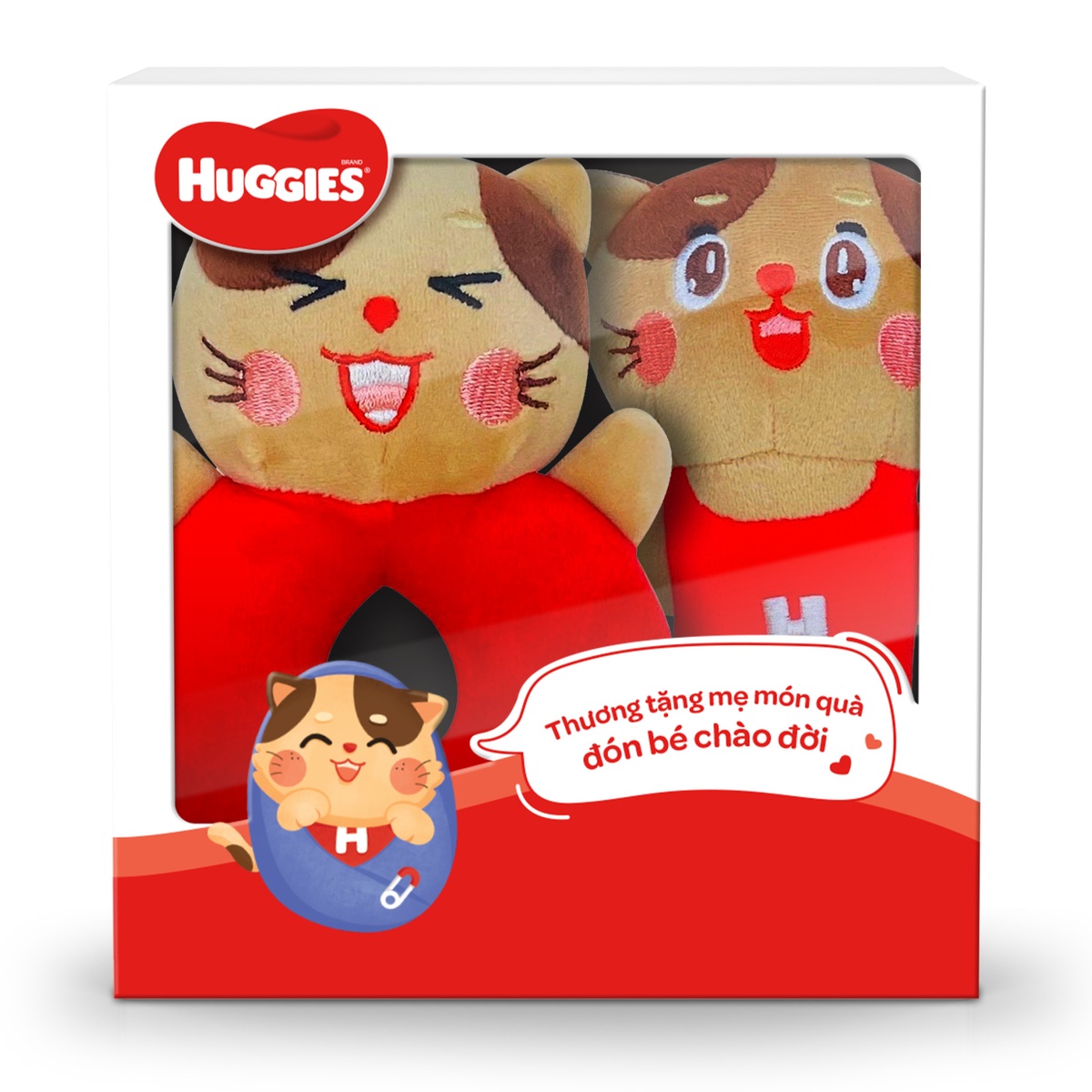 Bộ lục lạc sơ sinh Huggies (Khuyến mãi không bán)