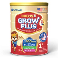 Sữa bột Nutricare Colos 24h Grow Plus 1+ 850g cho bé 1-2Y