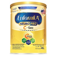 Sữa Enfamil A+ NeuroPro C-Sec 400gr cho bé từ 0-12 tháng 