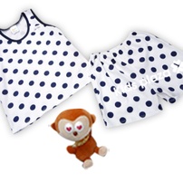Bộ quần áo 3 lỗ baby hood