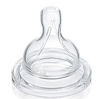 Núm vú Avent SCF633/27 dành cho trẻ sơ sinh 3 lỗ