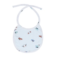 Yếm cho bé sơ sinh 2 mặt Otis KidsPlaza in Khủng Long ND21H (Trắng)