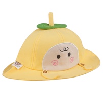 Mũ vành cho bé gái mặt cười  PK21-08 size 50