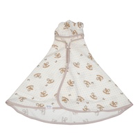 Áo choàng bé gái muslin 2 lớp O!Baby TM26 (0-24M)
