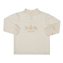 Áo cổ 3 phân KidsPlaza Modal in capy bara M25T (Be)