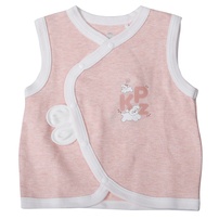 Áo gile cài lệch bé gái KidsPlaza ND25D (Hồng)