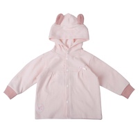Áo khoác cài giữa bé gái KidsPlaza ND25D (Hồng) 