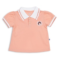 Áo polo bé gái KidsPlaza Team Meow HN23H (Cam)