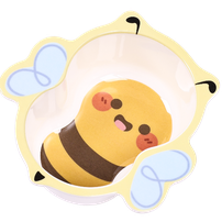 Bát ăn dặm cho bé Mamago Little Bee 120g