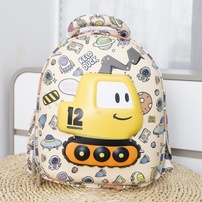 Balo KidsPlaza hình máy xúc 25KP-BP06 (Be)