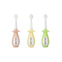 Bàn chải đánh răng lông tơ Hallysen cho bé 6M+ (Màu ngẫu nhiên)