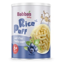 Bánh gạo Babba's Baby vị việt quất 45g