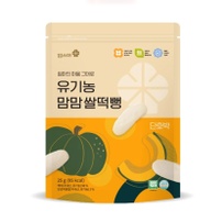 Bánh gạo hữu cơ thanh dẹt Mom's Mi vị bí đỏ 25g (6M+)