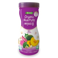 Bánh gạo hữu cơ Farm to family vị rau củ hộp 50g (6M+)