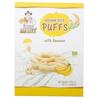 Bánh gạo lứt hữu cơ Uncle Mark vị chuối