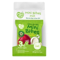 Bánh ăn dặm Mămmy mix 3 vị (Táo sữa chua - Phô mai bông cải xanh - Phô mai dâu) 45g