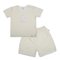 Bộ cộc tay cài vai KidsPlaza BBSTYLE ND26H (Vàng)