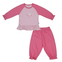 Bộ dài bé gái KidsPlaza in thỏ cute HN26T (Hồng)
