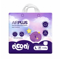 Bỉm - Tã quần Doodi AirPlus cao cấp size L 28 miếng (cho bé 9-14kg)