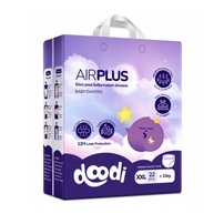 Bỉm - Tã quần Doodi AirPlus cao cấp size XXL 22 miếng (cho bé trên 15kg)