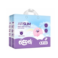 Bỉm - Tã dán Doodi AirSlim cao cấp size S 34 miếng (cho bé dưới 6.5kg)