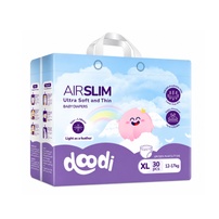 Bỉm - Tã quần Doodi AirSlim cao cấp size XL 30 miếng (cho bé 12-17kg)