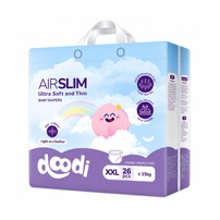 Bỉm - Tã quần Doodi AirSlim cao cấp size XXL 26 miếng (cho bé trên 15kg)