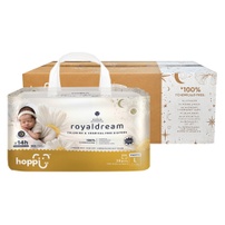 [THÙNG] Bỉm - Tã quần Hoppi RoyalDream cao cấp size L38 - 4 bịch (9-14kg)