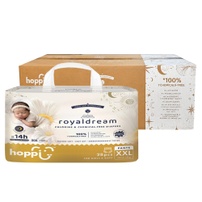 [THÙNG] Bỉm - Tã quần Hoppi RoyalDream cao cấp size XXL28 - 4 bịch (>=15kg)