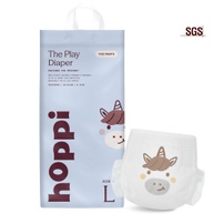 Bỉm - Tã quần Hoppi The Play size L 38 miếng (cho bé 9-13kg)