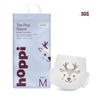 Bỉm - Tã quần Hoppi The Play size M 42 miếng (cho bé 6-10kg)