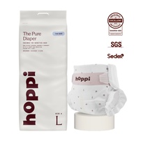 Bỉm - Tã dán Hoppi The Pure size L 40 miếng (cho bé từ 9-13kg)