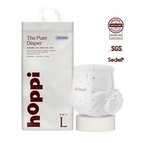 Bỉm - Tã quần Hoppi The Pure size L 38 miếng (cho bé 9-13kg)