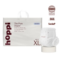 Bỉm - Tã quần Hoppi The Pure size XL 32 miếng (cho bé 11-15kg)