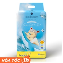 Bỉm - Tã dán Hoppi Airdream Newborn 66 miếng (cho bé ≤ 5kg)