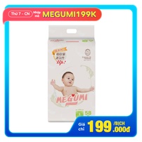 Bỉm tã dán Megumi size S 58 miếng (Cho bé 4 - 8kg)