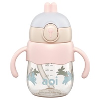Bình nước trẻ em tritan Aoi Bunny thỏ 450ml