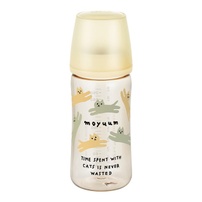 Bình sữa Moyuum PPSU Premium thế hệ thứ 3 Yellow Cat 270ml