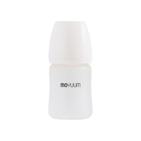 Bình sữa Moyuum thủy tinh bọc silicone 150ml