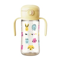 Bình tập uống PPSU Moyuum Friends (Vàng) 270ml