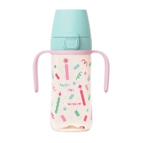Bình tập uống PPSU Moyuum Happy Day (Xanh mint) 270ml