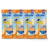 Sữa nước Abbott Grow Gold hương vani (4x180ml) New