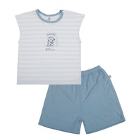 Bộ ba lỗ bé trai KidsPlaza BBSTYLE ND26H (Xanh dương) 