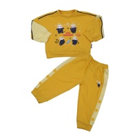 Bộ quần áo dài tay bé trai KidsPlaza in Astronauts TT23T (Vàng) 