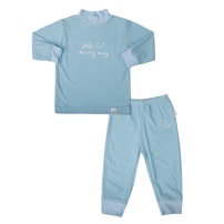 Bộ quần áo dài tay KidsPlaza Otis cổ 3 phân ND25T (Xanh dương)