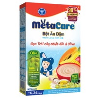 Bột ăn dặm Metacare gạo sữa trái cây nhiệt đới & Olive 200g 