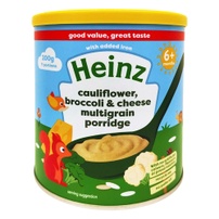 Bột ăn dặm Heinz vị súp lơ bông cải phô mai 200g cho bé 6M+
